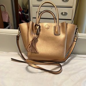 Golden hand/ shoulder bag